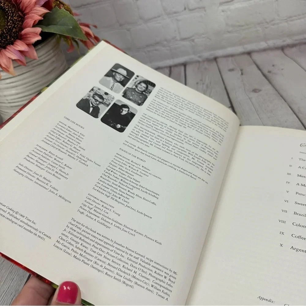 vintage latin american cooking cookbook 1968 peppers